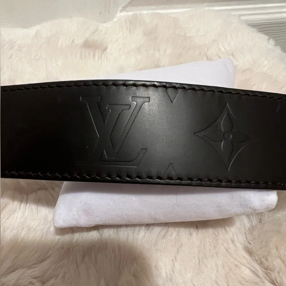 LOUIS VUITTON MONOGRAM GLASE FORCE WRAP LEATHER BRACELET. - Picture 11 of 15